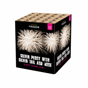 Silver Peony w.Silver Tail and Mine